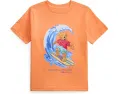 Детская футболка Polo Ralph Lauren с мишкой Поло из хлопкового джерси