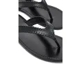 Jessica Leather Sandals от Cinq à Sept кожаные сандалии на плоском ходу