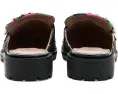 Бартоны Mules Blue by Betsey Johnson с пайетками и жемчужной пряжкой