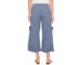 Широкие брюки Cargo Gaucho Crop с завязками и карманами XCVI