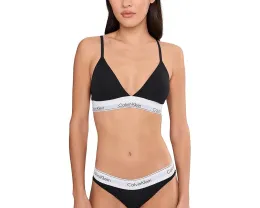 Бралетт Calvin Klein Underwear Icon из хлопка и модала с легким уплотнением