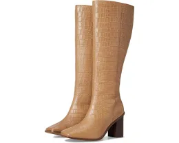 Ботильоны Journee Collection Tamori Wide Calf с квадратным носком и широким голенищем