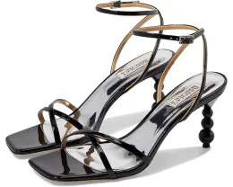 Босоножки Badgley Mischka Callie на шпильке с перекрестными ремешками и жемчужным декором