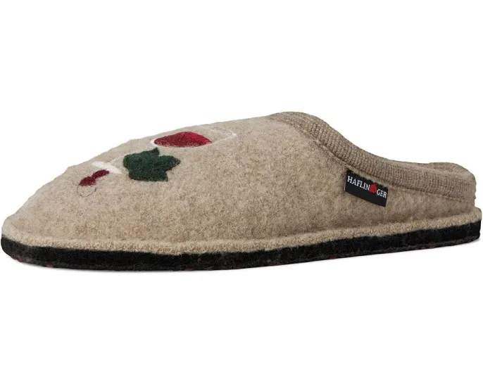 Тапочки Haflinger Wine Time с тематическим дизайном