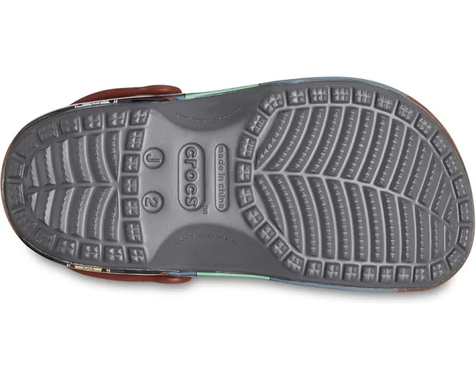 Кроксы Crocs Cars Mater Classic Clog для детей с ремешком и вентиляцией