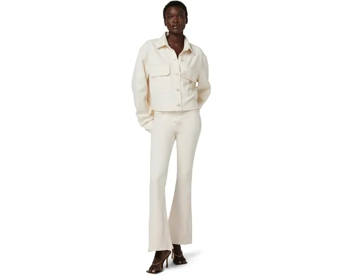 Джинсы Hudson Jeans Holly с высокой талией и расклешенным кроем