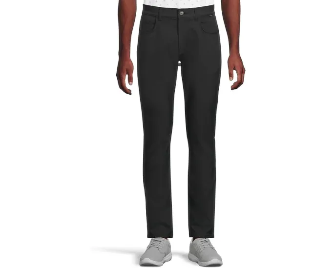 Брюки TravisMathew Open To Close 2.0 с пятью карманами и прямым кроем