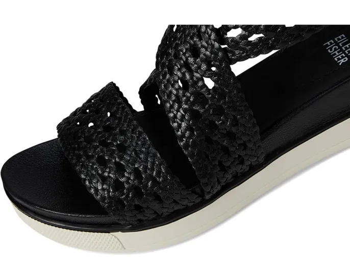 Спортивные сандалии Eileen Fisher с каблуком-танкеткой