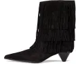 Ботильоны Jayla Heeled Bootie от MICHAEL Michael Kors с бахромой и конусным каблуком