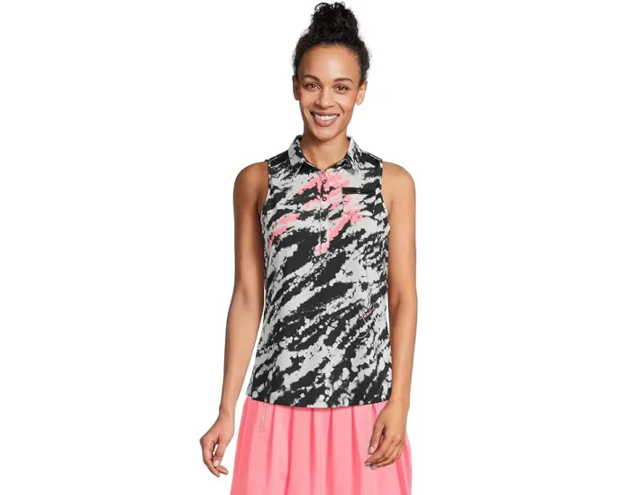 Топ без рукавов Jamie Sadock с принтом Роршаха и застежкой на пуговицы