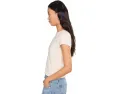 Футболка Lilla P Vintage Little Tee из состаренного слаба укороченного кроя