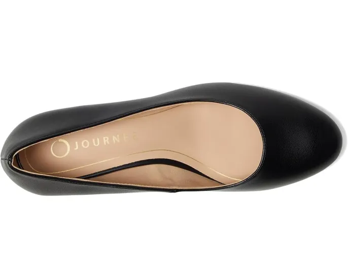 Туфли Saarii на устойчивом каблуке с круглым носком и мягкой стелькой