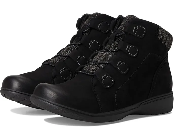 Высокие ботинки Clarks Carleigh Jade из нубука с удобной стелькой