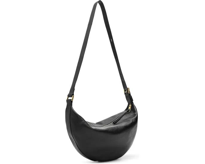 Сумка кроссбоди AllSaints Half Moon Shoulder из натуральной кожи