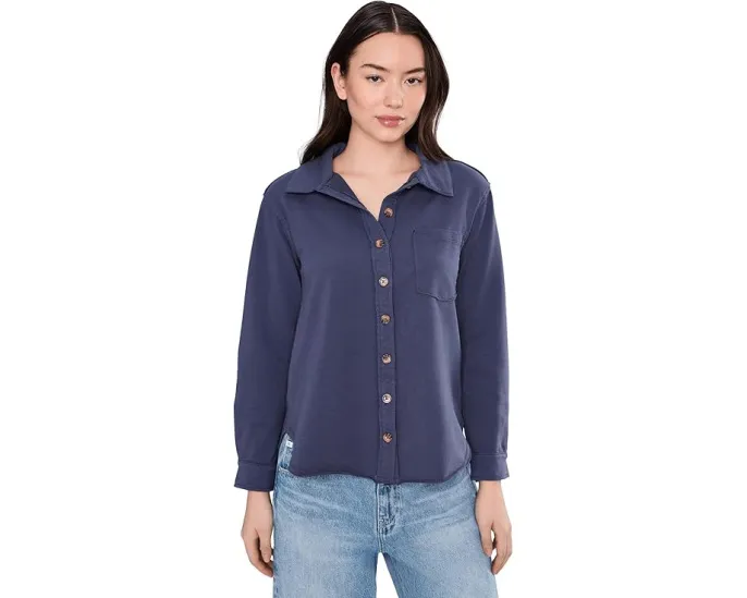 Шакет Mod-o-doc с длинным рукавом и застежкой на пуговицы