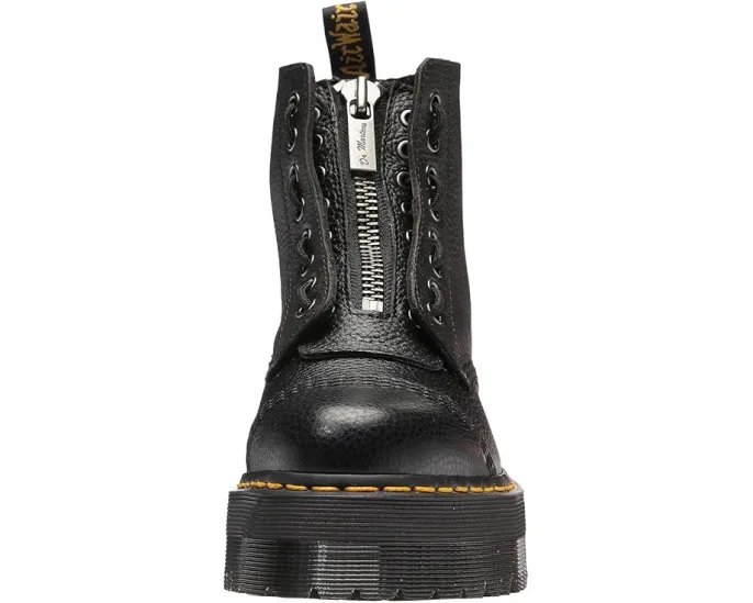 Ботинки Dr. Martens Sinclair на платформе из мягкой нубуковой кожи с молнией спереди