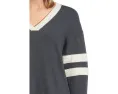 Футболка Faherty Sunwashed Slub V-neck с v-образным вырезом