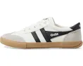 Gola Badminton с верхом из холста и замшевыми накладками