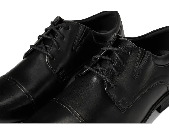 Туфли Clarks Steadwell Cap из махагоновой кожи с комфортной стелькой