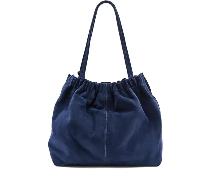 Сумка тоут The Denim Suede Cristina из денима с замшевой отделкой Marc Jacobs