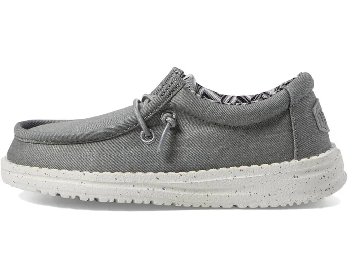 Мокасины Wally Canvas для малышей от Hey Dude