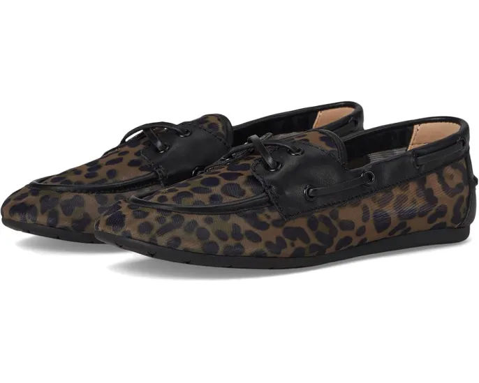Мокасины Steve Madden Sag из кожи с круглым носком и шнуровкой