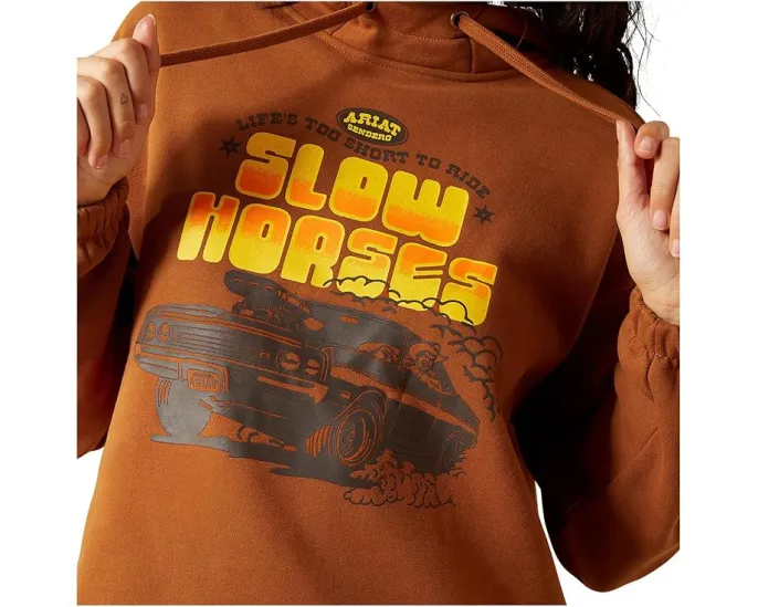 Толстовка с капюшоном Ariat Essential Sendero с принтом Slow Horses