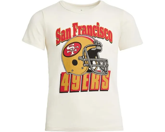 Детская футболка Junk Food Clothing Kids с принтом San Francisco 49ers
