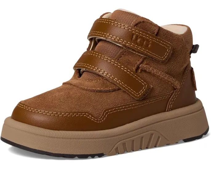 Кроссовки Rennie от UGG Kids из замши и кожи с застежкой на липучке