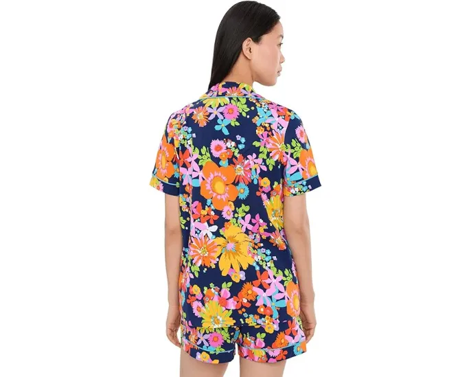 Bedhead PJs пижамный комплект с короткими рукавами и шортами из хлопка