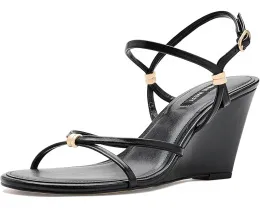 Босоножки Nine West Devva на танкетке с регулируемым ремешком на щиколотке