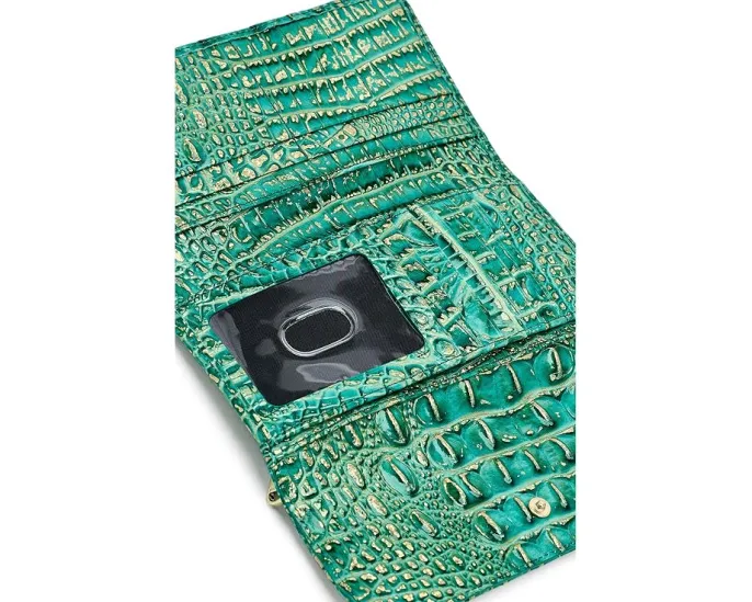 Кошелек Cordelia от Brahmin с тиснением под крокодила
