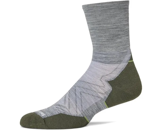 Носки Smartwool Run Targeted Cushion Mid Crew с системой 4-Degree Elite Fit