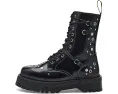 Ботинки Dr. Martens Jadon Hi Hardware на платформе с заклепками