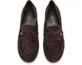 Лоферы Raivoo от GUESS из замши с золотой фурнитурой