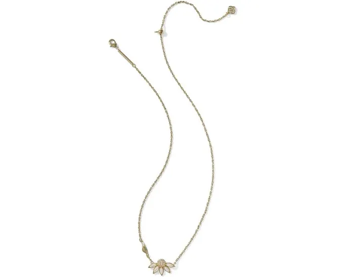 Подвеска Kendra Scott Anya Flower Short с цветочным узором