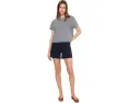 Футболка Bella Slub Tee Stripe Madewell из хлопка с полоской