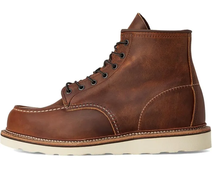 Ботинки Red Wing Heritage 6 Moc Toe из водоотталкивающей кожи с креповой подошвой