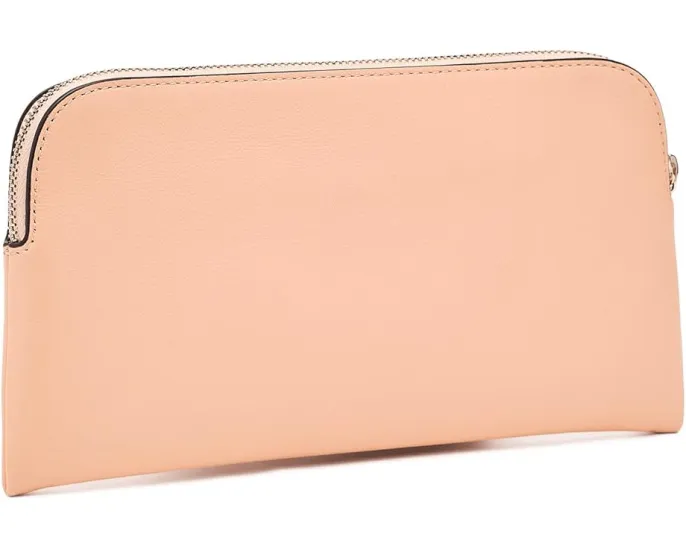 Средний ристреп Halo из мелкозернистой кожи с молнией Kate Spade New York