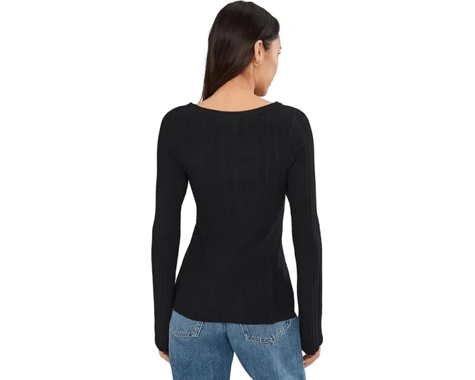 Кардиган Free People East Side с рельефной резинкой и застежкой на пуговицах