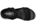 Сандалии Skechers Glide Step New Flow с геометрической подошвой и стелькой Yoga Foam