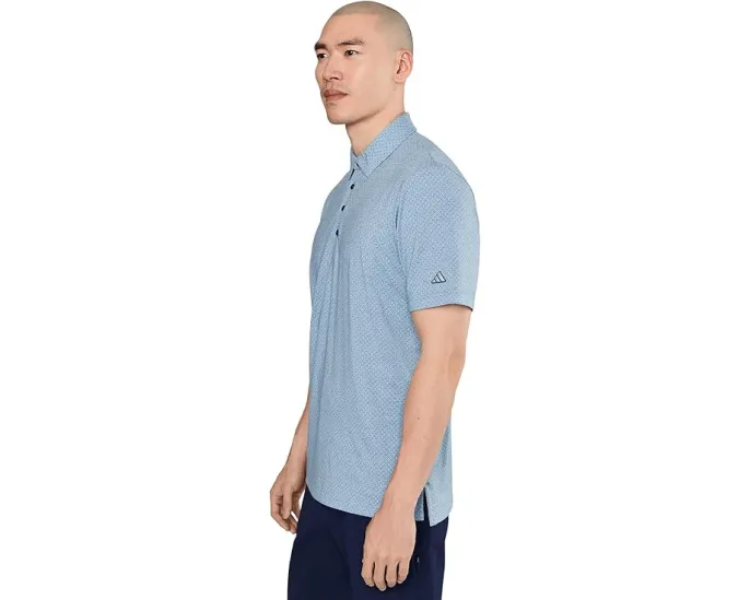 Polo футболка adidas Golf Ultimate365+ Go-To Print с влагоотводящими свойствами