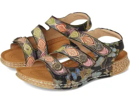 L'Artiste by Spring Step Сандалии Versa с тремя ремешками и металлическими акцентами