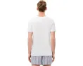 3 футболки Lacoste Essential Slim Fit V-Neck White