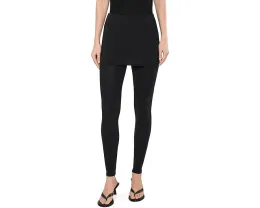 AllSaints Леггинсы Raffi из мягкой смесовой ткани с юбкой на поясе