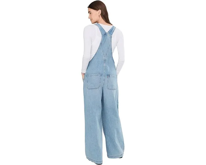 Комбинезон Levi's® Premium XL с широкими штанинами и нагрудным карманом