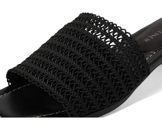 Сандалии Clodie на низком квадратном каблуке из замши Donald Pliner