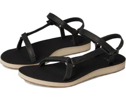 Сандалии Original Universal Slim Lea от Teva из мягкой кожи с регулируемыми ремешками