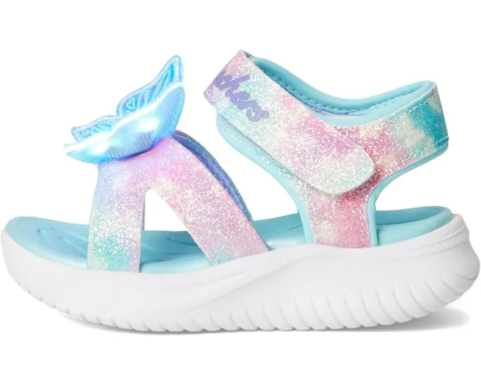 Skechers Детские сандалии Jumpsters Butterfly Brites со светящейся подошвой
