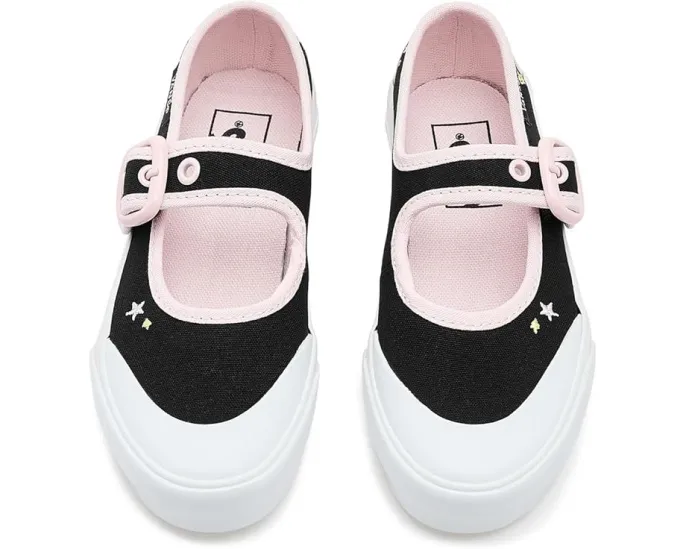 Детские туфли Mary Jane Vans Kids из прочного холста с застежкой на пряжку